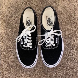 Black and White Vans